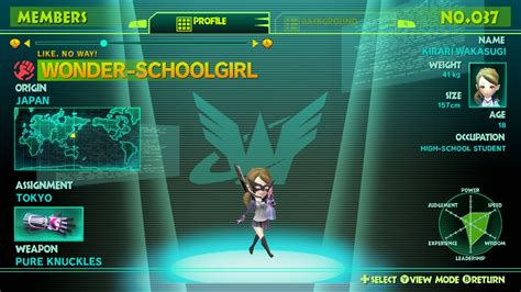 Wonder Schoolgirl The Wonderful 101 Wiki Fandom