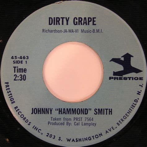 Johnny Hammond Smith Dirty Grape Releases Discogs