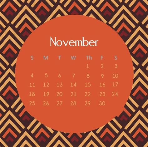 Best November 2018 Calendar Designs Calendar Wallpaper Calendar