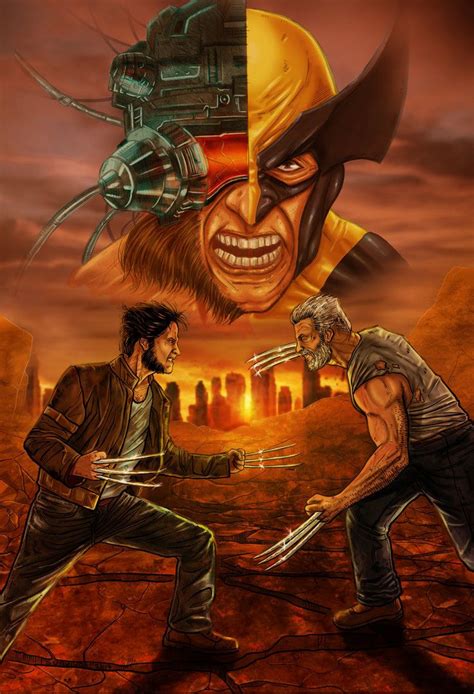Wolverinex Weapon Vs Wolverineold Man Logan Wolverine Old Man Logan