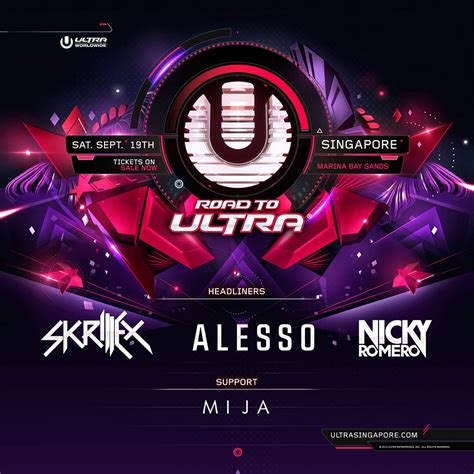 Road To Ultra Singapore Reveals Phase One Lineup Ultra Singapore