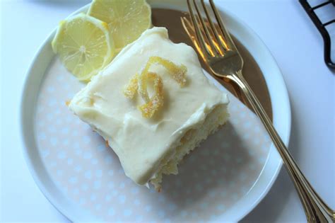 The Best Lemon Sheet Cake Ever Eatdrinkfrolic