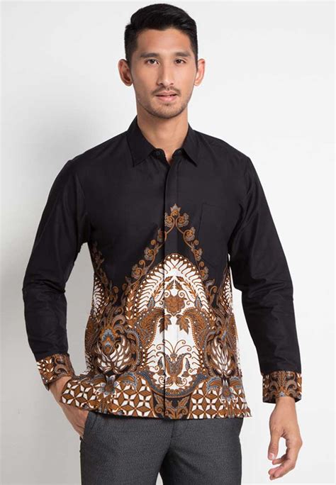 Model model baju batik pria modern terbaru 2019. Model Hem Cowok Kombinasi Terbaru - Kumpulan Model Kemeja