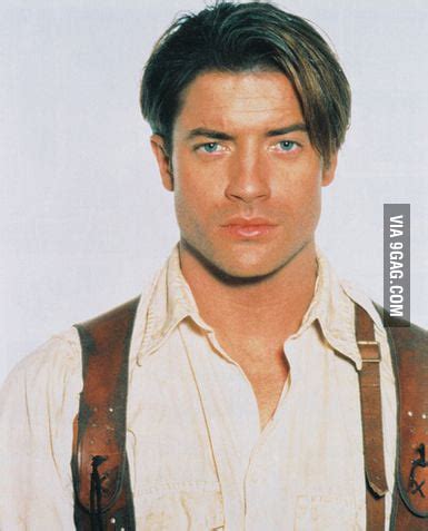 Brendan james fraser was born in indianapolis, indiana, to canadian parents carol mary (genereux), a sales counselor, and peter fraser, a journalist and travel executive. Young Brendan Fraser them lips - 9GAG