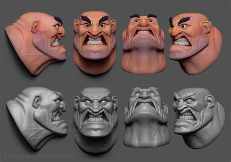 Stylized Head Sculpting Zbrushcentral