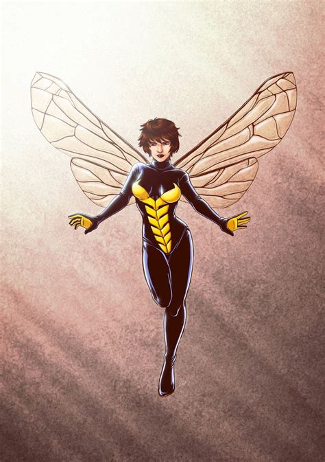 Wasp By Ryodita Deviantart Com On Deviantart Marvel Wasp Marvel
