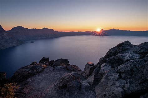 Crater Lake Sunset Photograph By Andrew Nalley Fine Art America