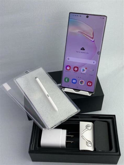 Samsung Galaxy Note10 5g Sm N976v 256gb Aura White Verizon