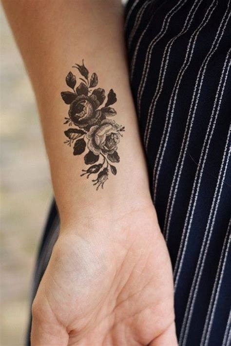 Butterflies and rose tattoo on ankle. 100 cute and Small Tattoos That Will Make You Want One