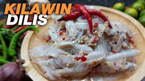Kilawin Dilis How To Debone Dilis Anchovies Anchovies Ceviche Kinilaw Na Dilis Youtube