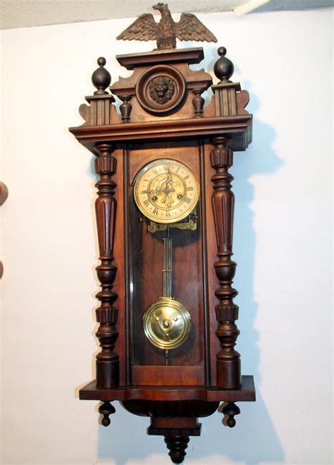 Antique Wall Clock Regulator 19th Century Wall Clock Fsm Friedrich Mauthe Antique Price