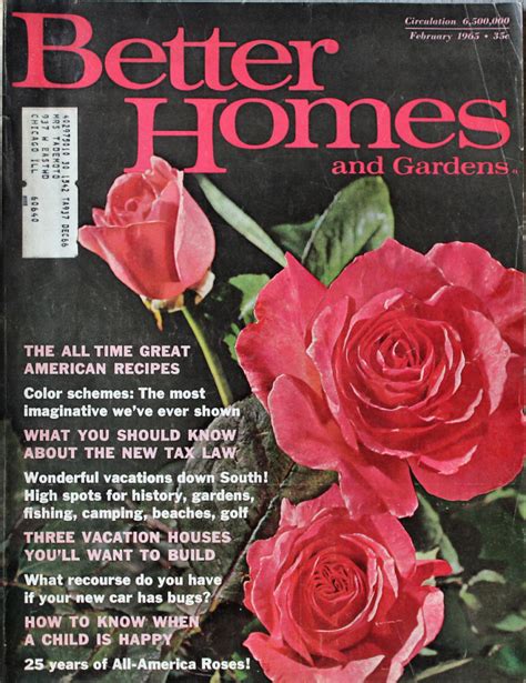 Better Homes And Gardens February 1965 At Wolfgangs