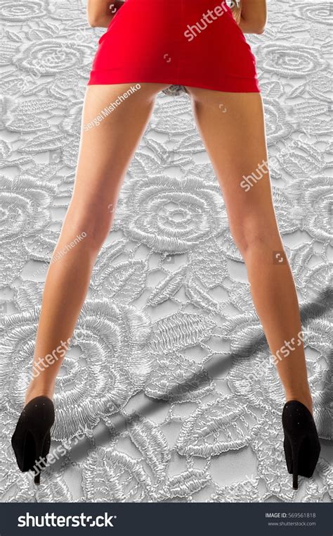Стоковая фотография 569561818 Sexy Nude Womans Body Legs Sexy