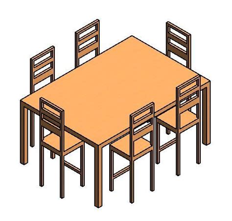 This is a dining table table i create. RevitCity.com | Object | Dining Table with 6 Chairs