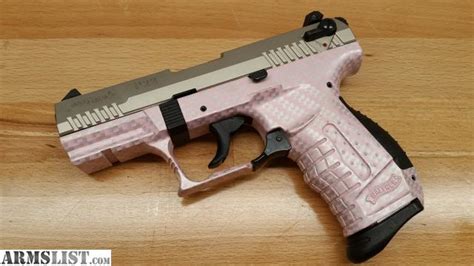 Armslist For Sale Walther P22 22lr Pink Carbon Fiber W Nickel Slide