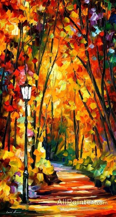 Leonid Afremov Light Of The Forest Oil Painting Reproductions For Sale