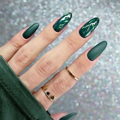 30 Best Green Nail Designs To Copy In 2022 Green Nails Green Nail