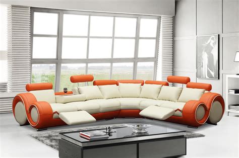 Use bargain leather wipes before using some diluted zoflora spray to make it smell good. Modern Leather Sectional Sofa with Recliners