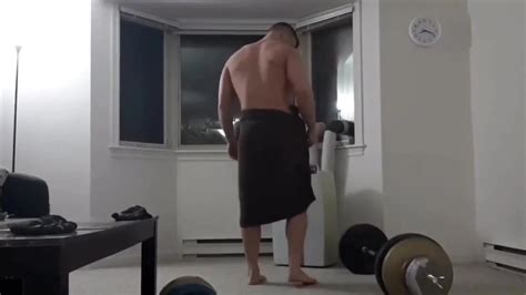 Bodybuilder Francis Exercises Naked Thisvid Com