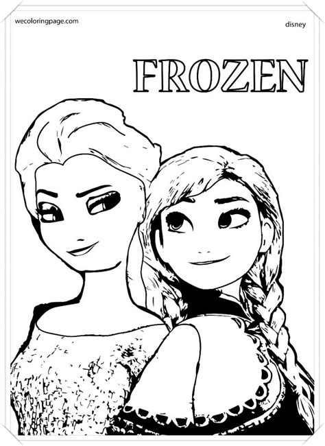 Frozen 2 Para Colorear 🥇 Dibujo Imágenes
