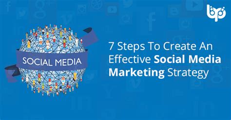 7 Steps To Create An Effective Socialmedia Marketing Strategy