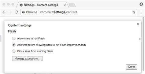 Here are easy steps for you to know how to enable flash in you are now eager to know how to enable flash in chrome. Enable Flash on Chrome for VidyoReplay Videos - VidyoCloud ...
