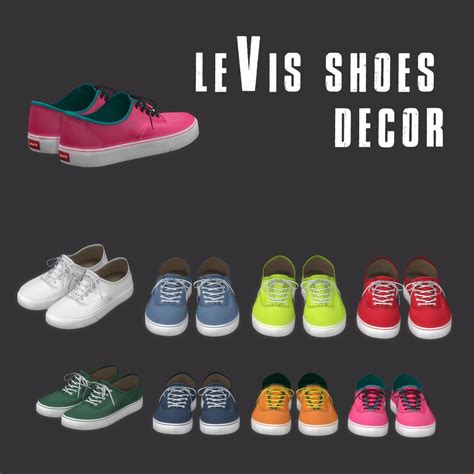 Levis Decor Shoes New Sims 4 Sims 4 Cc Shoes Sims
