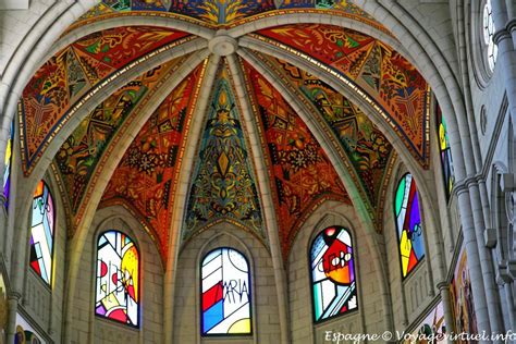 Madrid Cathedral Paintings And Stained Glass S Maria De La Almudena Spain