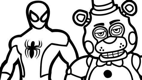 Freddy Fazbear Coloring Page At Getdrawings Free Download