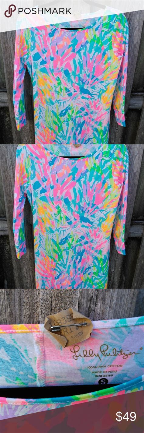 Lilly Pulitzer Marlowe Dress S Sparkling Sands Lilly Pulitzer