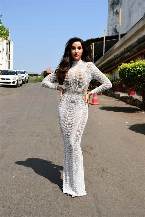 Nora Fatehi Snapped On The Sets Of Dance Deewane Juniors