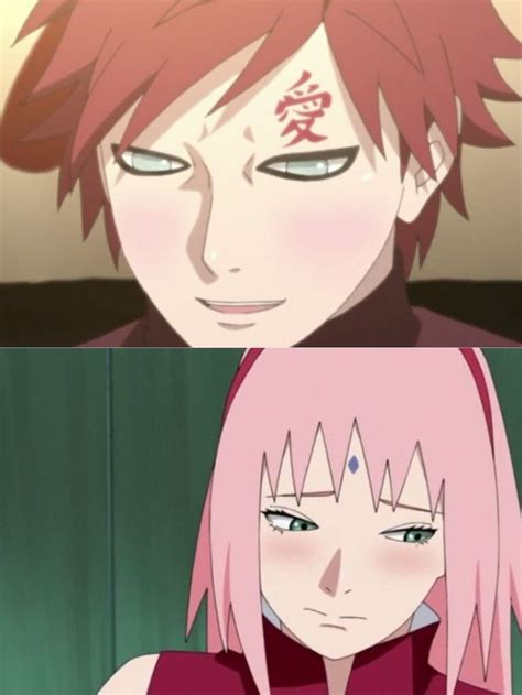 Pin De Ladyoverseer En Gaara X Sakura Arte De Naruto Naruto Kakashi