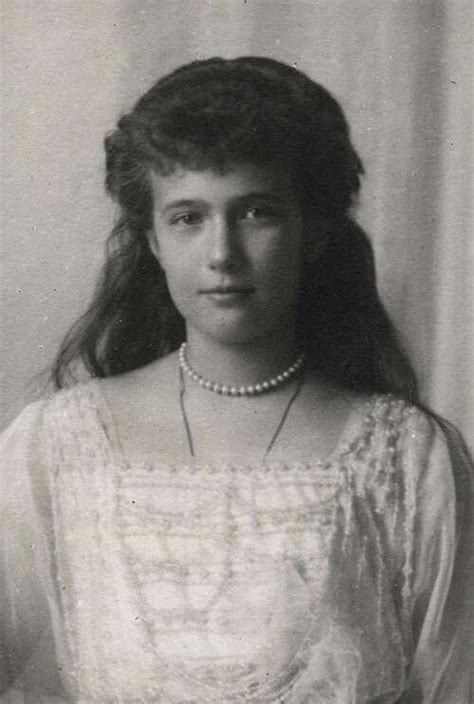Grand Duchess Anastasia Nikolaevna Romanova Of Russia In 1914 Al Anastacia Romanov Zar
