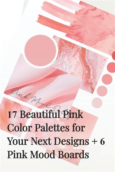 17 Beautiful Pink Color Palettes For Your Next Designs 6 Pink Mood