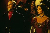 Stuart Wilson and Catherine Zeta Jones in ''The Mask of Zorro'' 1998 ...