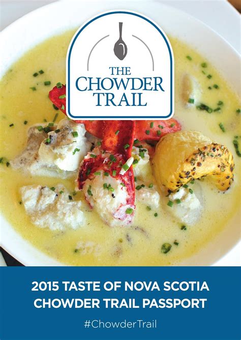 2015 Taste Of Nova Scotia Chowder Trail Passport By Taste Of Nova Scotia Issuu