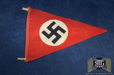 Smgm 3170 Double Sided Nsdap Pennant War Relics Buyers And Sellers Of