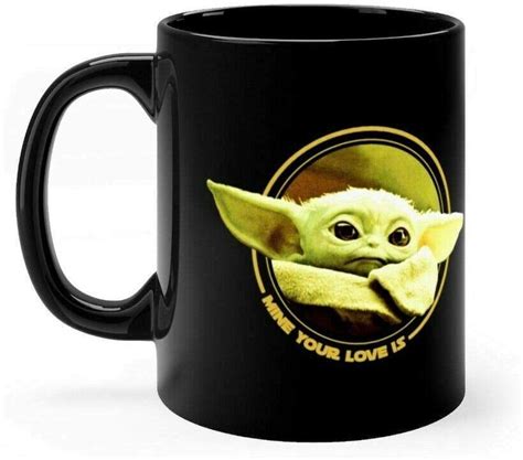 Cute Baby Yoda Mug Best Baby Yoda Products For The