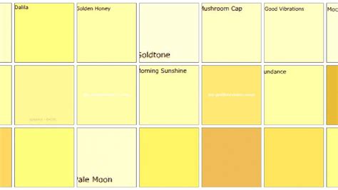 Mellow Yellow Paint Yellow Choices