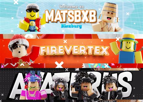 Design A Roblox Banner For Your Youtube Or Twitter By Hiezellblox Fiverr