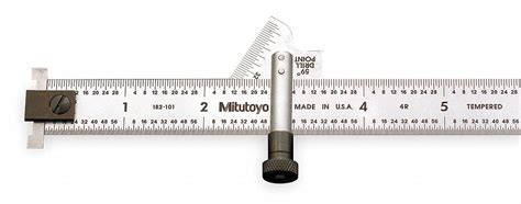 Mitutoyo Drill Point Gauge Bevel Angle 59 ° Hook Adjustable And