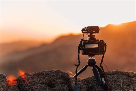Selective Focus Photography Of Action Camera With Stand · Free Stock Photo