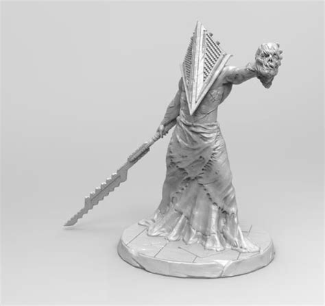 Pyramid Head Silent Hill 3d Printed And Hand Painted Figure Etsy