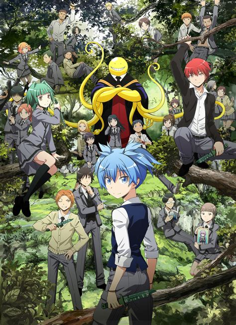But how can this class of misfits kill a tentacled. Assassination Classroom Season 2 New Poster, Episode Count ...