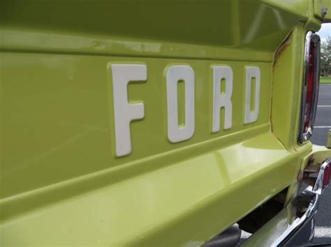 Ford Bronco 1974 Bright Lime For Sale U15glt76644 1974 Ford Bronco