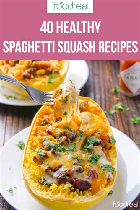 40 Healthy Spaghetti Squash Recipes