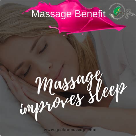 One Of The Best Benefit Of Massage Geckomassage Massagebenefits