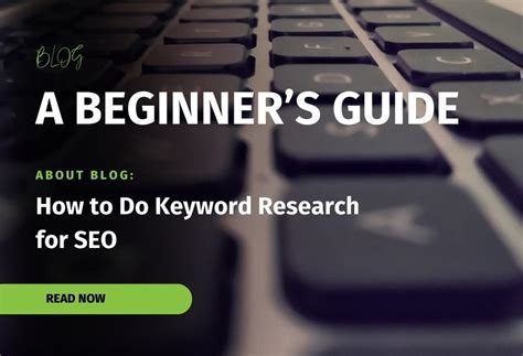 How To Do Keyword Research For Seo A Beginner S Guide