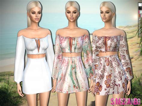 The Sims Resource 318 Summer Outfit