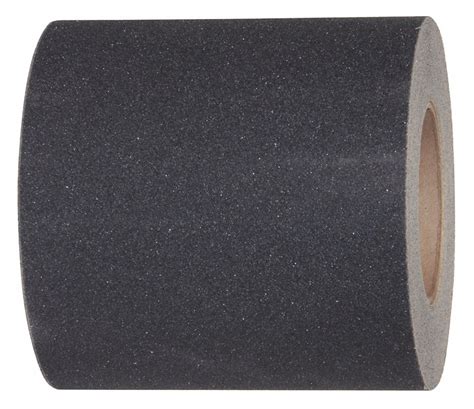 Solid Black Anti Slip Tape 6 X 600 Ft 80 Grit Silicon Carbide